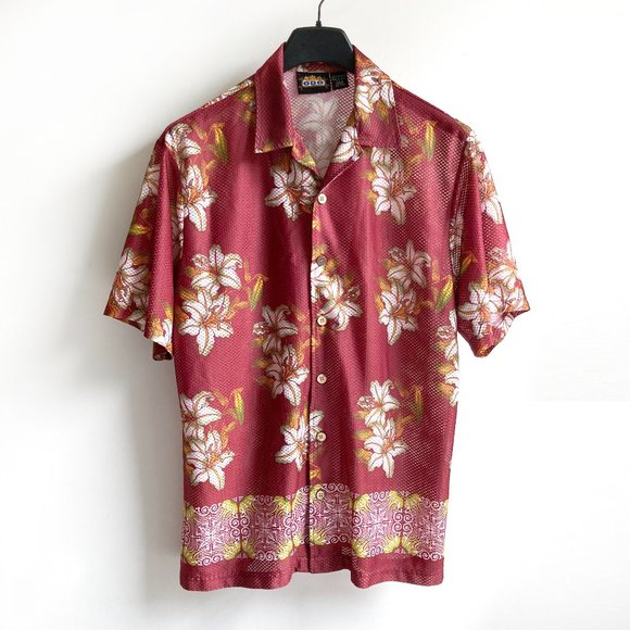 ODO Other - ODO Mesh Hawaiian Aloha Shirt